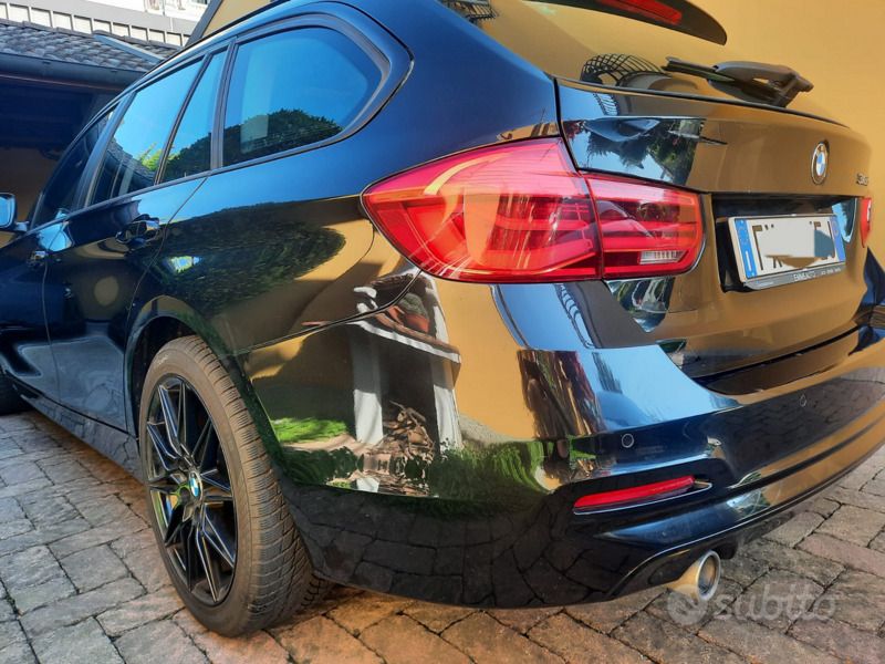 Usata BMW 318 150 CV (110 kW) 2019 Nero Station wagon