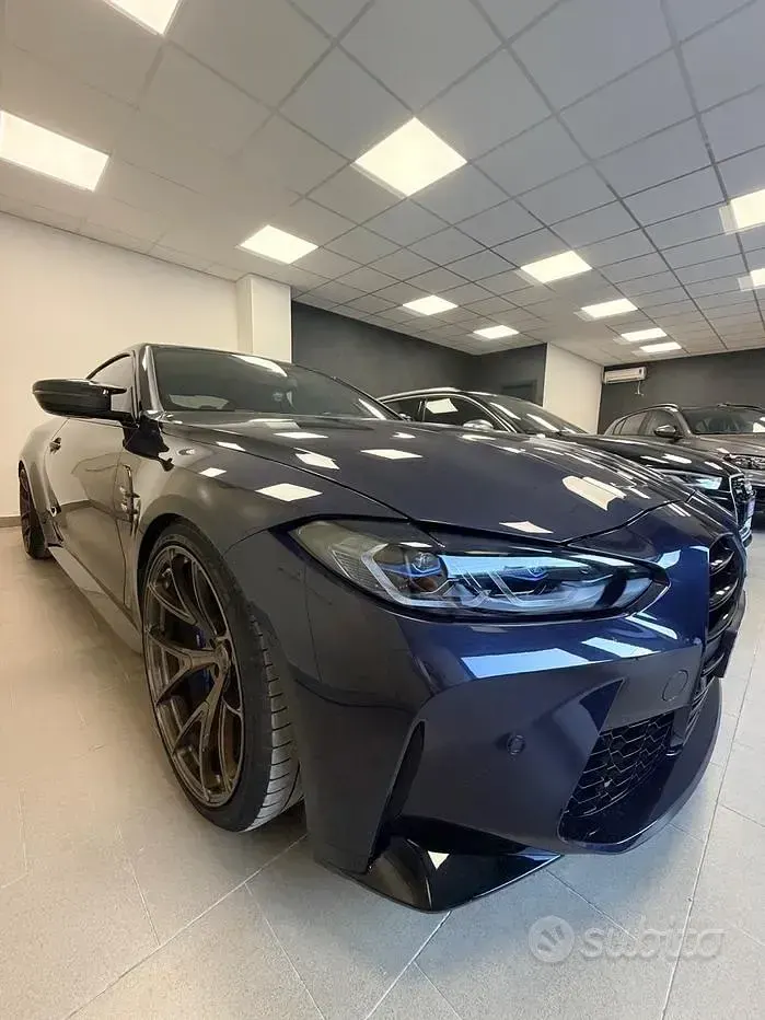 Usata BMW M4 Efficient Dynamics 510 CV (375 kW) 2022 Bluazzurro Coupé
