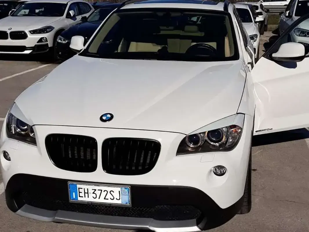 Usata BMW X1 106 CV (77 kW) 2011 Bianco SUV