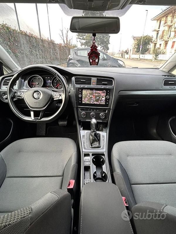 Usata VW Golf VII 115 CV (84 kW) 2017 Bianco Berlina