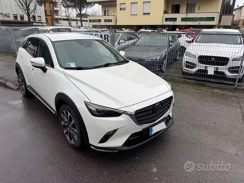 Usata Mazda CX-3 Exceed 115 CV (84 kW) 2019 Bianco SUV