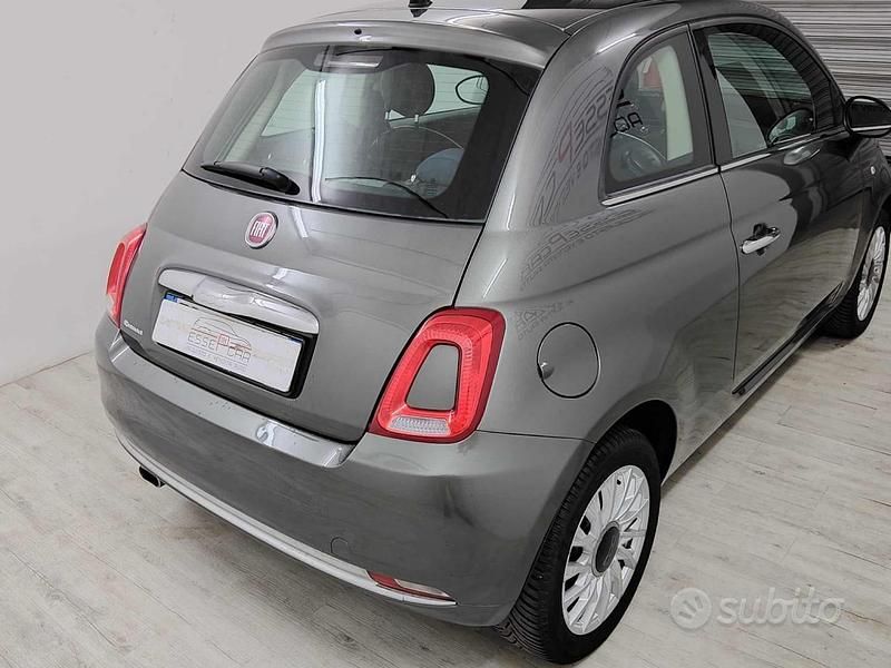 Usata Fiat 500 Lounge 69 CV (50 kW) 2018 Grigio scuro Utilitaria