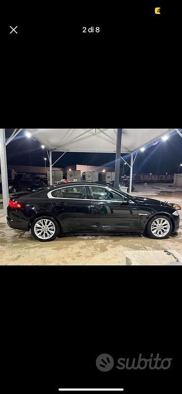 Usata Jaguar XF 190 CV (139 kW) 2012 Blu Berlina