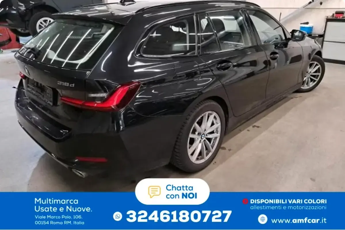 Usata BMW 318 149 CV (109 kW) 2023 Nero Station wagon