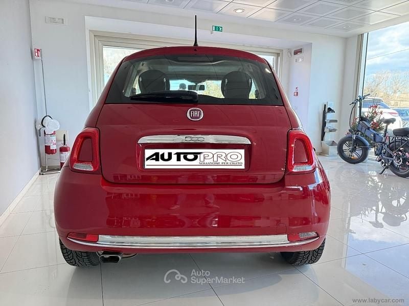 Usata Fiat 500 Lounge 69 CV (50 kW) 2016 Rosso Berlina