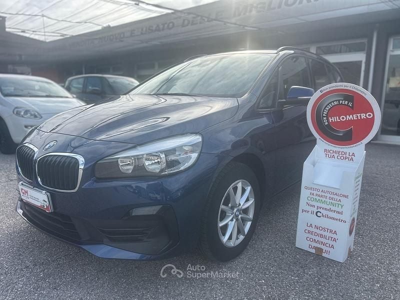 Blu/azzurro Usata 2020 BMW 216 Gran Tourer Advantage Monovolume | 17.390 € (Buon prezzo) - Immagine 1/4