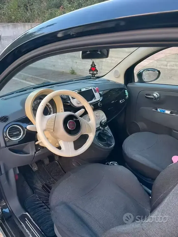 Usata Fiat 500 2008 Nero Berlina