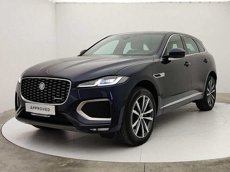 Portofino blue Usata 2023 Jaguar F-Pace R-Dynamic SUV | 48.500 € (Buon prezzo) - Immagine 1/4