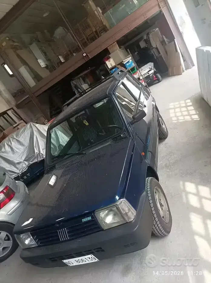 Usata Fiat Panda 50 CV (36 kW) 1993 Blu Berlina