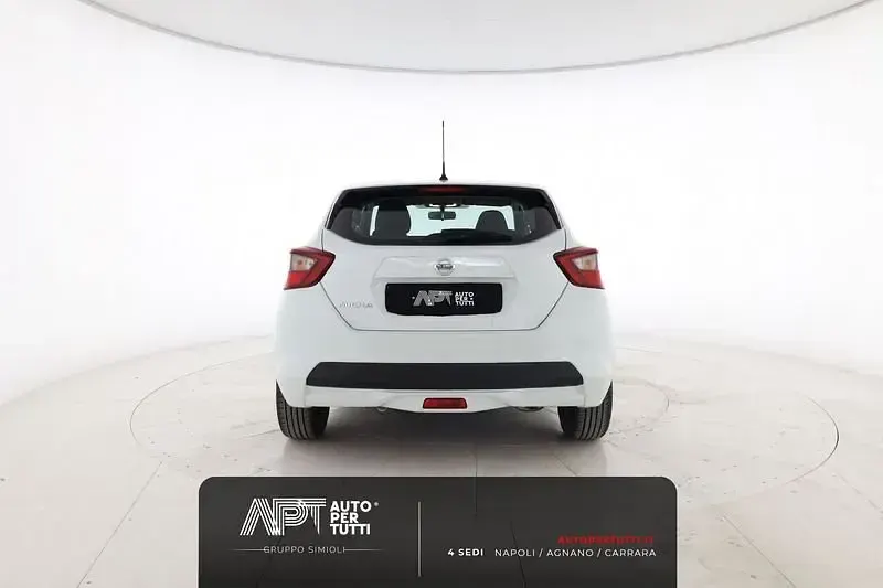 Usata Nissan Micra Acenta 92 CV (67 kW) 2021 Bianco Utilitaria