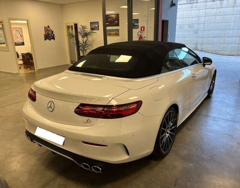 Usata Mercedes E400 Premium Plus 340 CV (250 kW) 2019 Bianco Cabrio