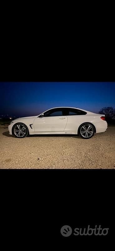 Usata BMW 420 M Sport 184 CV (135 kW) 2013 Bianco Coupé