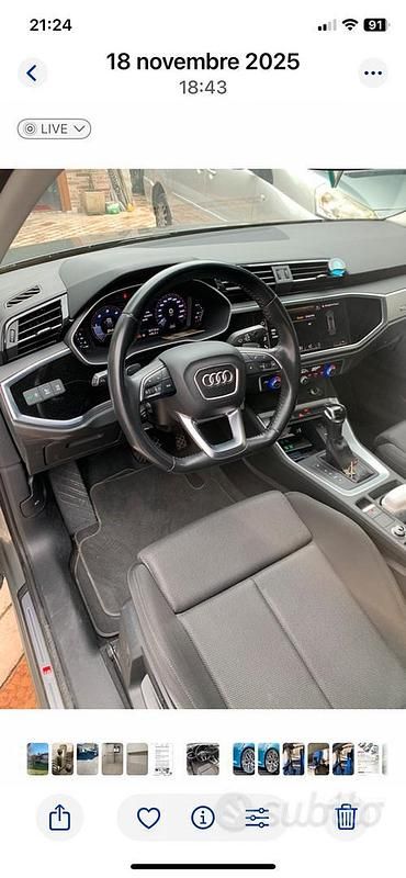 Usata Audi Q3 Sportback S-Line 150 CV (110 kW) 2020 Grigio SUV