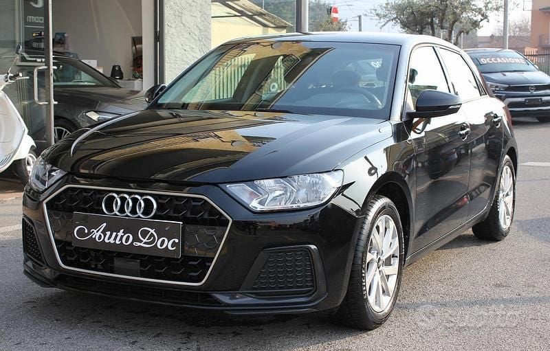 Usata Audi A1 Sportback Advanced Plus 95 CV (69 kW) 2022 Nero Utilitaria
