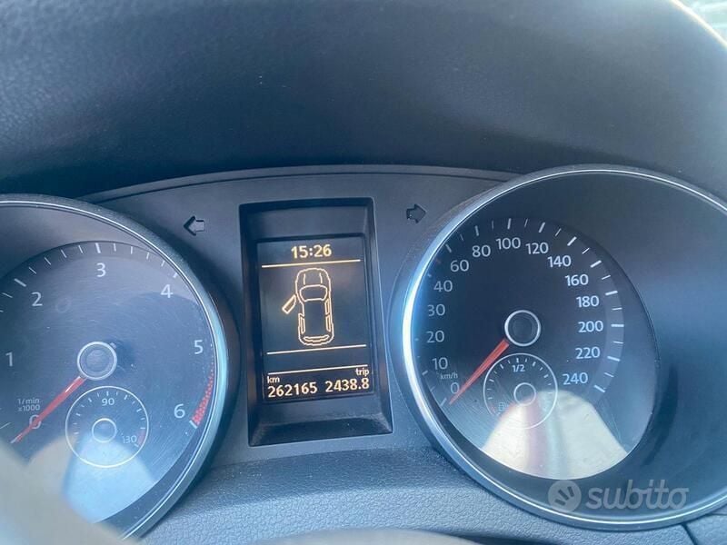 Usata VW Golf VI 140 CV (102 kW) 2009 Blu Utilitaria