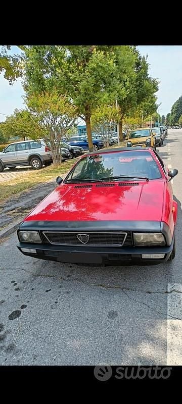 Usata Lancia Beta 1970 Rosso Cabrio