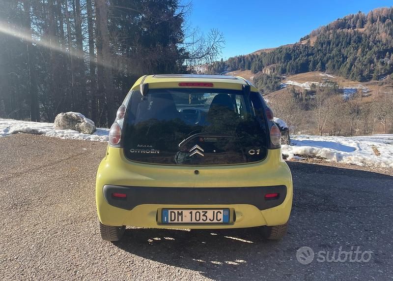 Usata Citroën C1 2005 Giallo Utilitaria