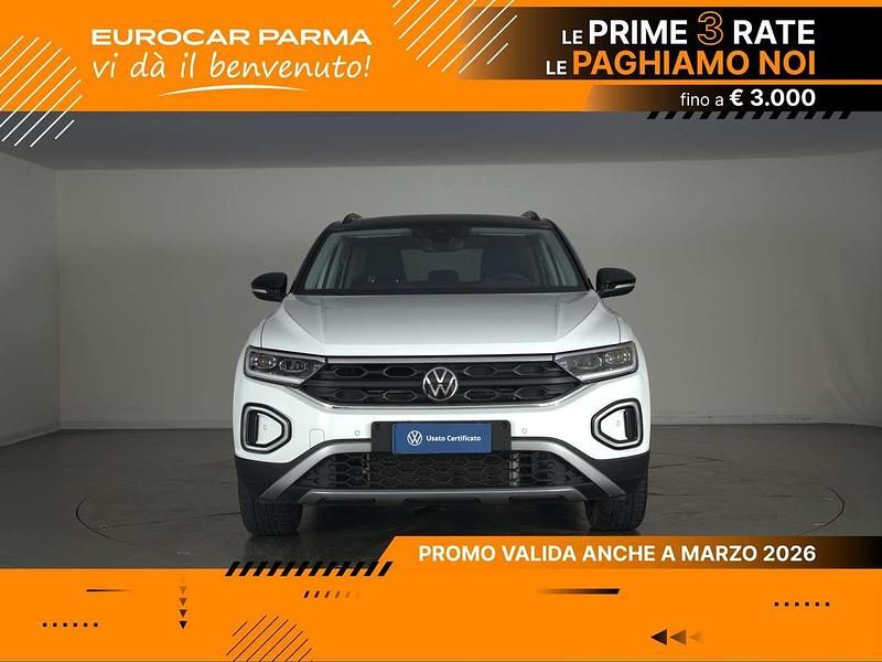 Usata VW T-Roc Edition 150 CV (110 kW) 2025 Pure white nero SUV
