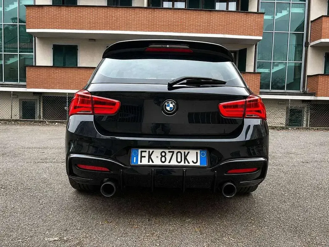 Usata BMW 116 M Sport 116 CV (85 kW) 2017 Nero Utilitaria