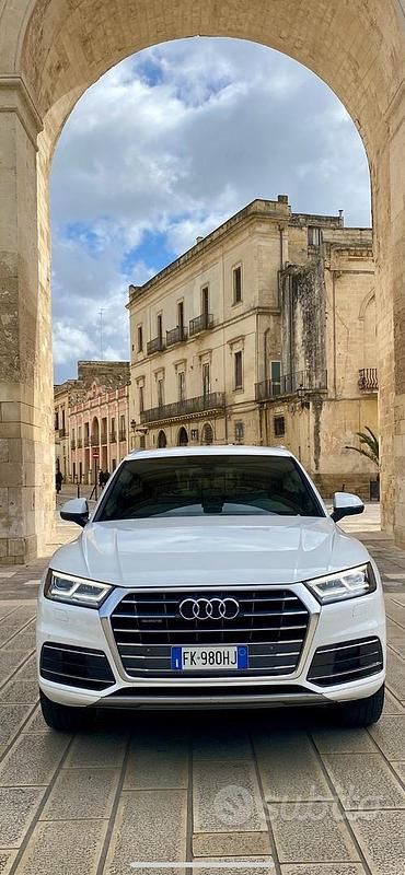 Usata Audi Q5 S-Line 190 CV (139 kW) 2018 Bianco SUV