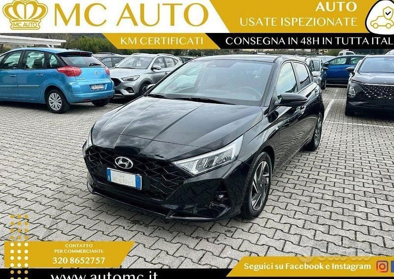 Usata Hyundai i20 100 CV (73 kW) 2021 Nero Utilitaria