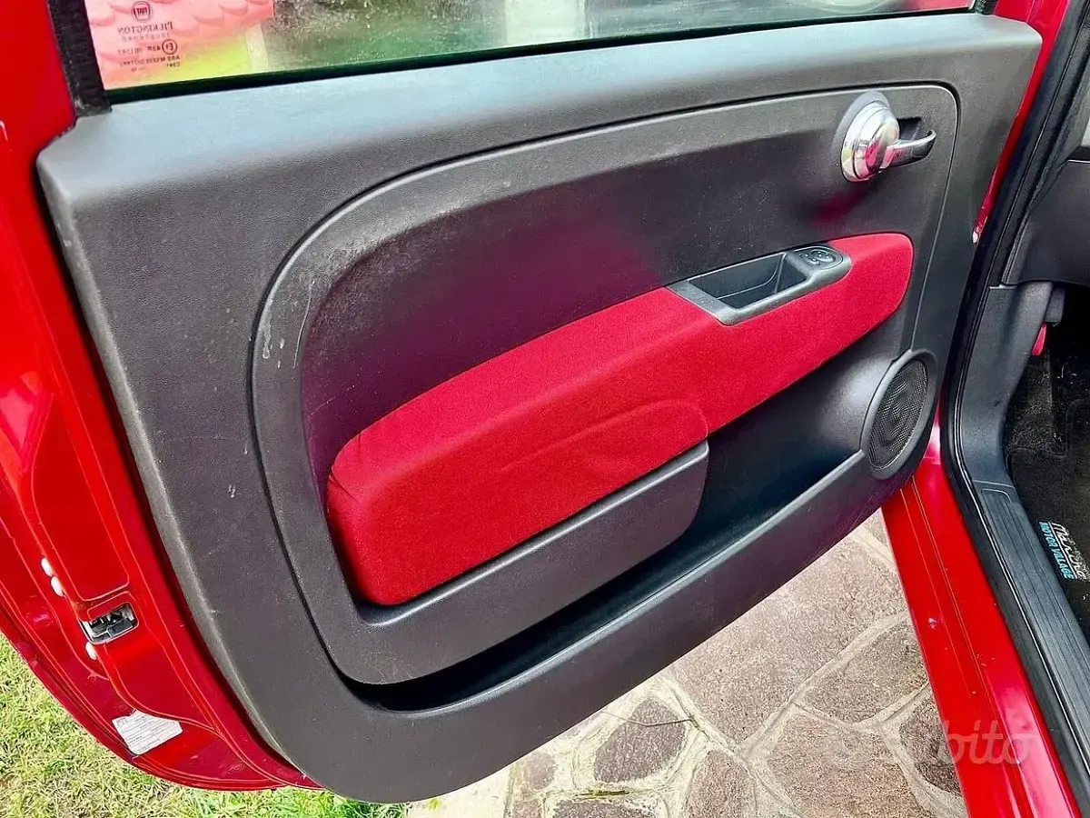 Usata Fiat 500 69 CV (50 kW) 2010 Rosso Berlina