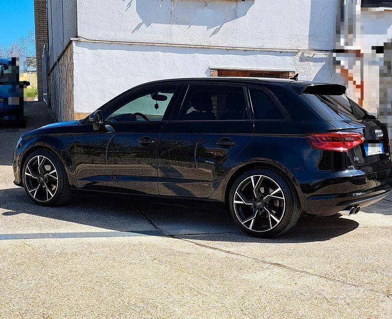 Usata Audi A3 Ambiente 150 CV (110 kW) 2014 Nero Berlina