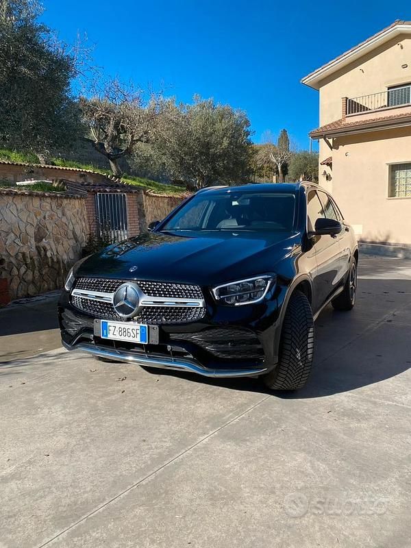 Usata Mercedes GLC200 Premium 163 CV (119 kW) 2019 Nero SUV
