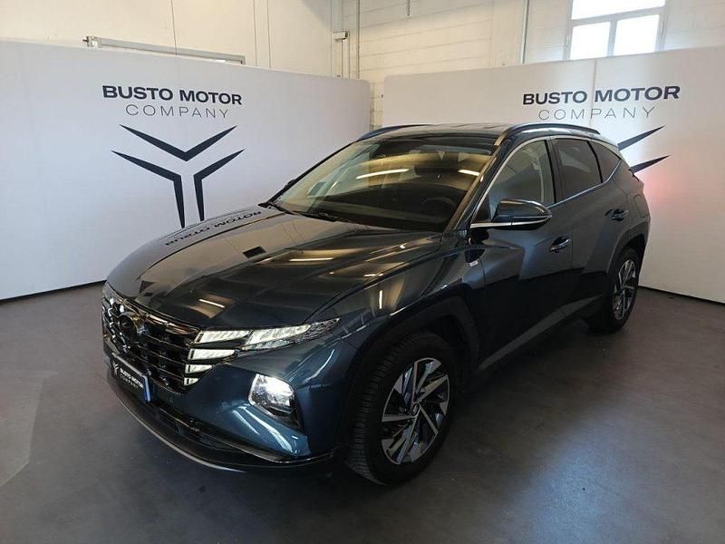 Usata Hyundai Tucson 150 CV (110 kW) 2022 Blu / metallizzato SUV