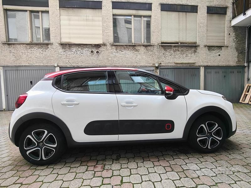 Usata Citroën C3 83 CV (61 kW) 2019 Bianco Utilitaria