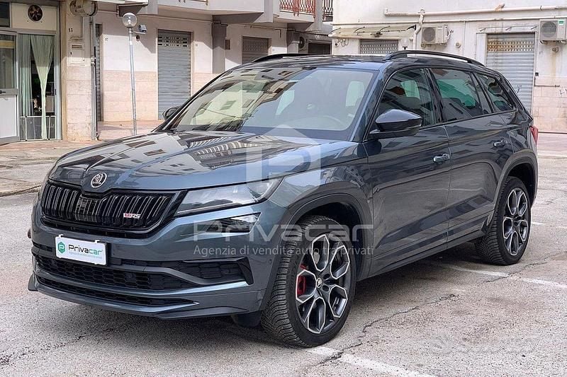 Grigio Usata 2020 Skoda Kodiaq RS SUV | 27.800 € (Buon prezzo) - Immagine 1/4