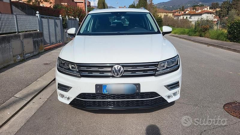 Usata VW Tiguan Business 115 CV (84 kW) 2017 Bianco SUV