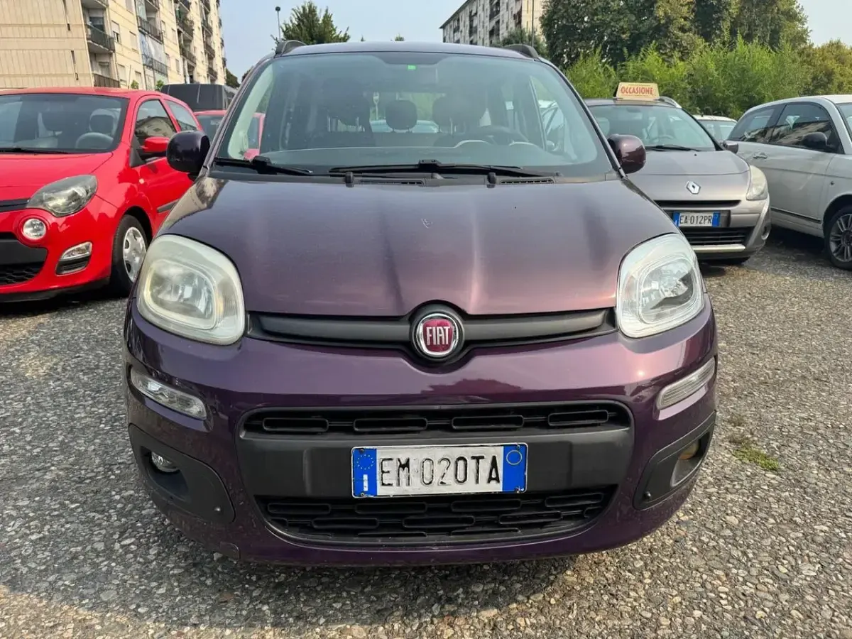 Usata Fiat Panda 75 CV (55 kW) 2012 Viola Utilitaria