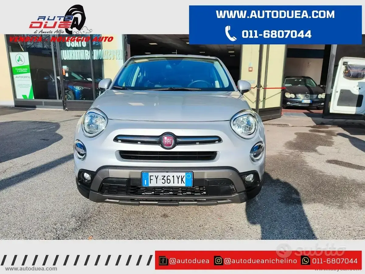 Usata Fiat 500X Business 120 CV (88 kW) 2019 Grigio SUV