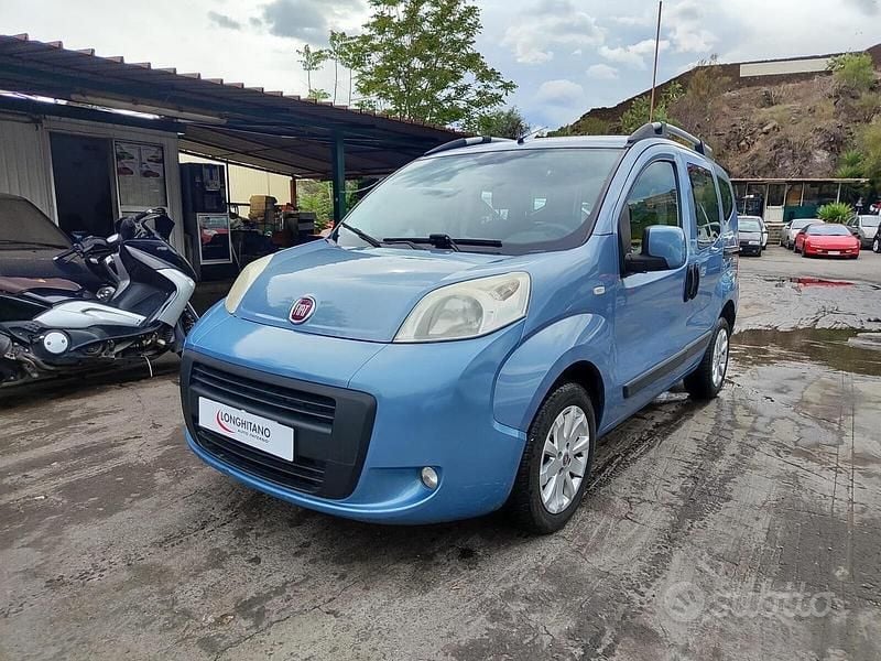 Usata Fiat Fiorino 75 CV (55 kW) 2009 Blu Monovolume