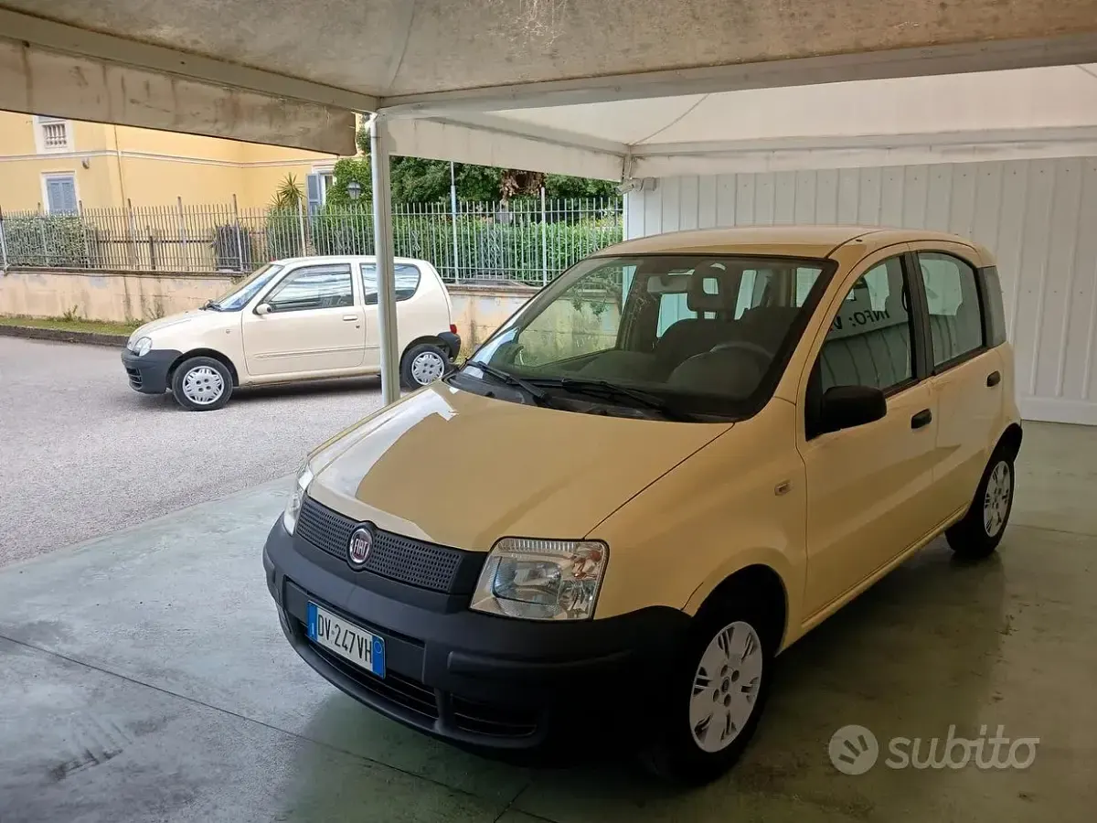 Usata Fiat Panda 54 CV (39 kW) 2009 Giallo Utilitaria
