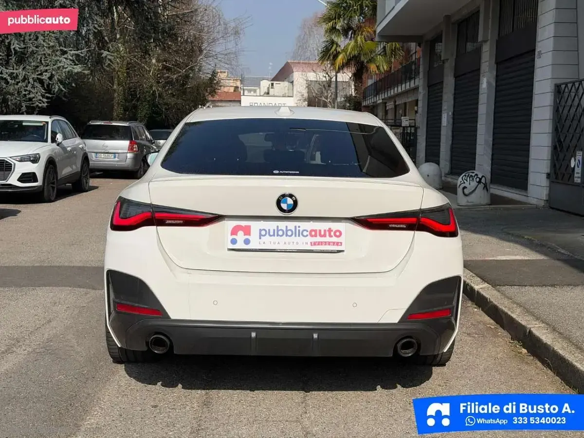 Usata BMW 430 Gran Coupé M Sport 245 CV (180 kW) 2023 Bianco Coupé