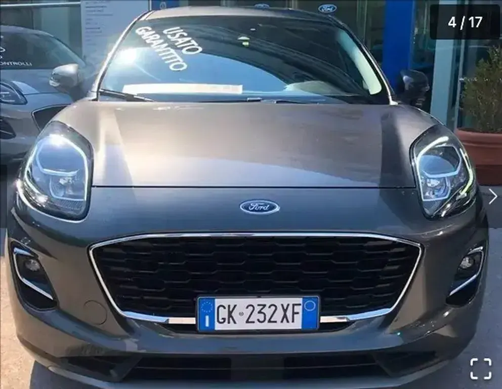 Usata Ford Puma Titanium 125 CV (91 kW) 2022 Magnetic grey (metallizzato) SUV