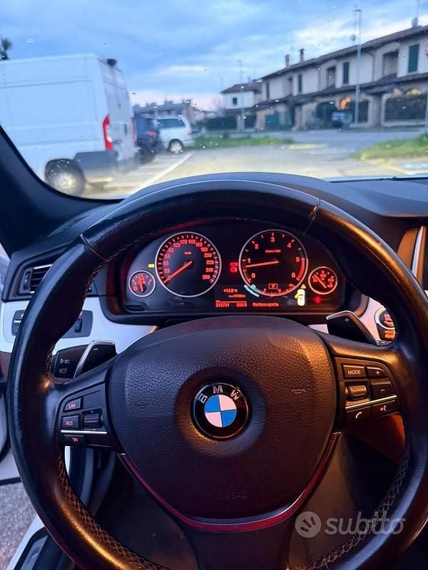 Usata BMW 535 313 CV (230 kW) 2015 Bianco Station wagon