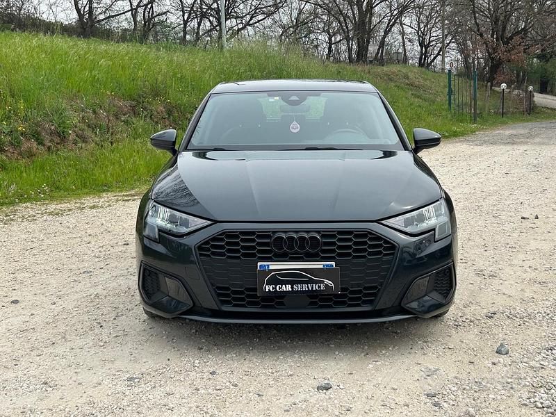 Usata Audi A3 Advanced 150 CV (110 kW) 2021 Grigio Berlina