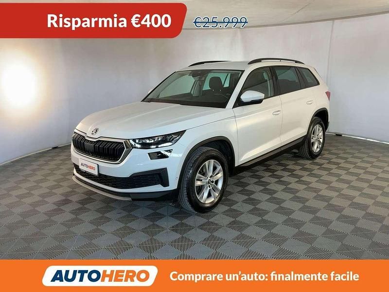 Usata Skoda Kodiaq Ambition 150 CV (110 kW) 2021 Bianco SUV