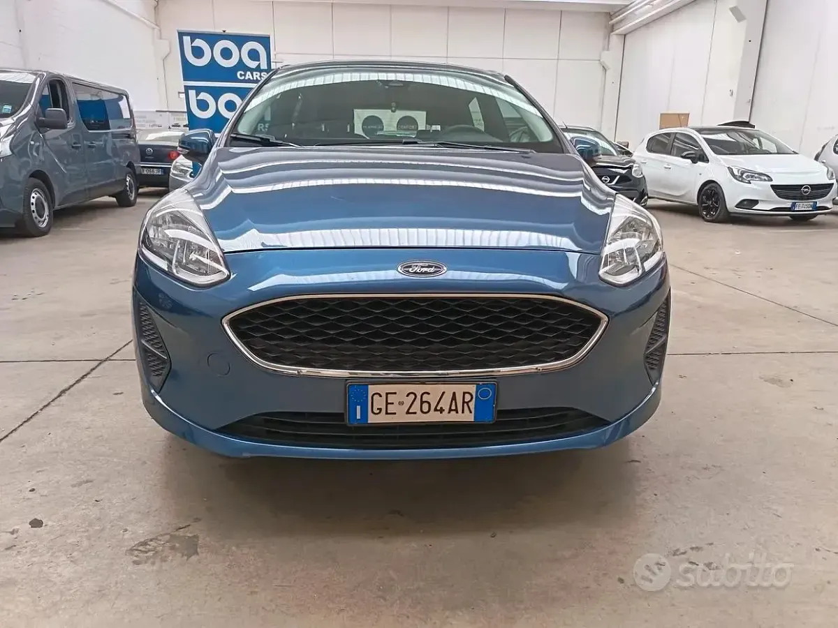Usata Ford Fiesta Titanium 75 CV (55 kW) 2021 Bluazzurro Utilitaria