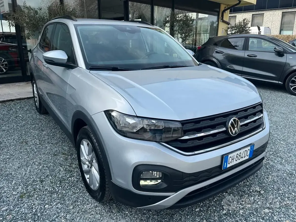 Usata VW T-Cross Style 110 CV (80 kW) 2021 Grigio SUV