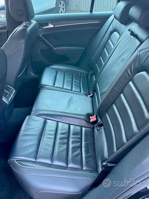 Usata VW Golf VII GTD 184 CV (135 kW) 2018 Nero Berlina