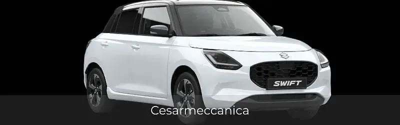 Nuova Suzuki Swift 2025 Nero Utilitaria