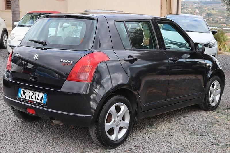 Brugt Suzuki Swift GLX 92 HK (67 kW) 2007 Sort Sedan