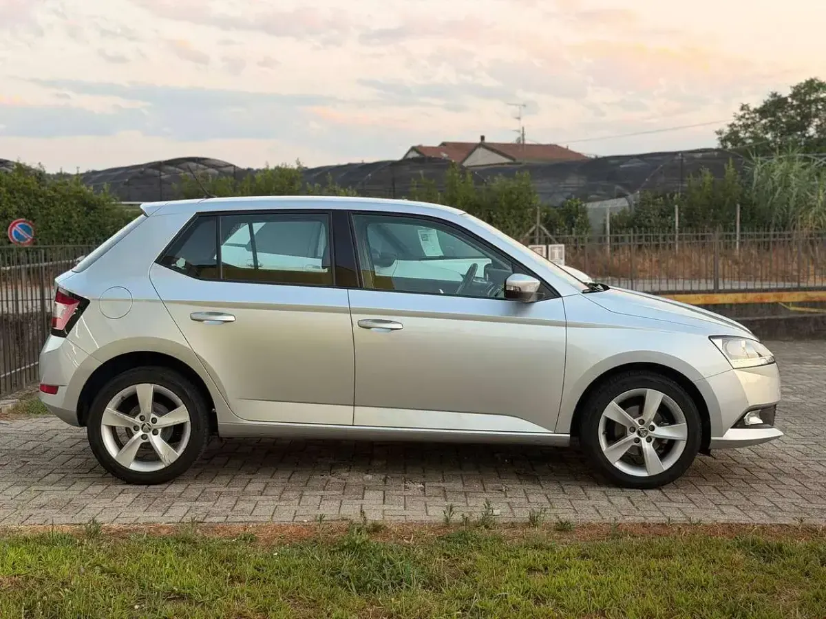 Usata Skoda Fabia 60 CV (44 kW) 2019 Argento Utilitaria