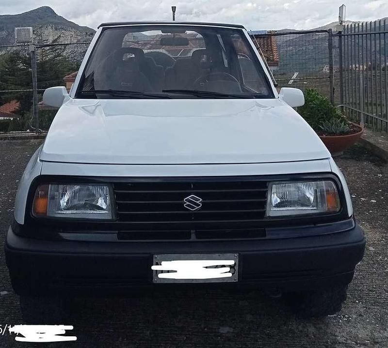 Brugt Suzuki Vitara 77 HK (56 kW) 1990 Hvid Cabriolet