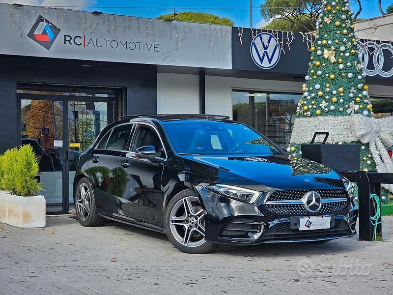 Nero Usata 2022 Mercedes A180 Premium Tre volumi | 27.000 € (Ottimo prezzo) - Immagine 1/3