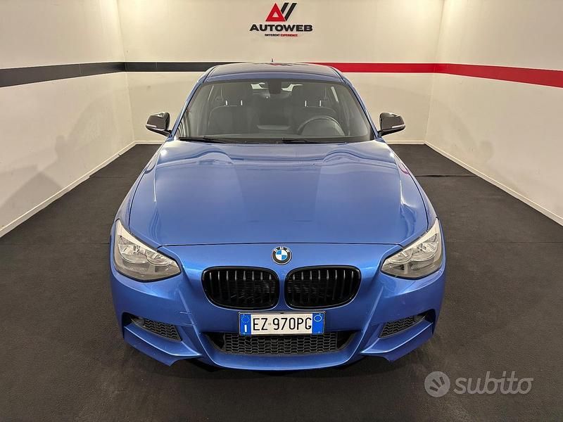 Usata BMW 120 M Sport 190 CV (139 kW) 2015 Blu Utilitaria